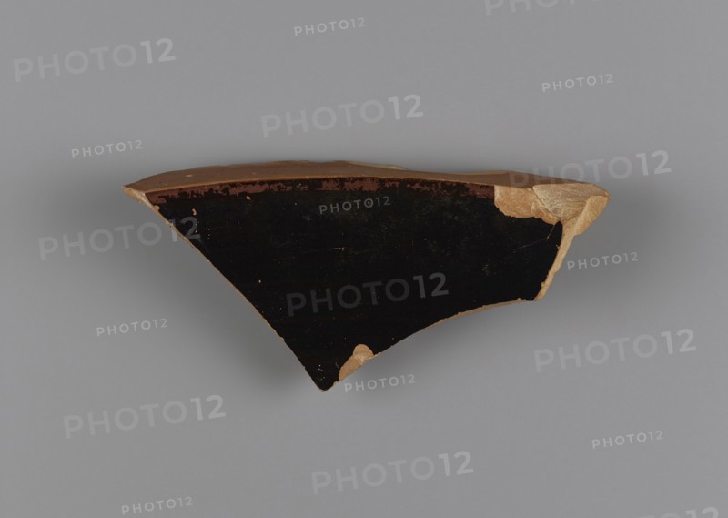 Attic Red-Figure Volute Krater Fragment; Athens, Greece; about 480 - 470 B.C; Terracotta; 18.3 cm, 7 3,16 in