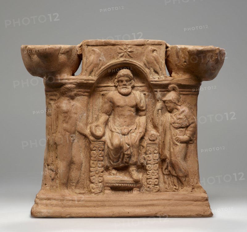 Lamp, Central Anatolia, Anatolia; 1st century; Terracotta; 17 × 16 × 7.6 cm, 6 11,16 × 6 5,16 × 3 in