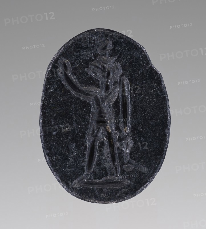 Engraved Gem, Roman Empire; 2nd - 4th century; Rock; 1.7 x 1.3 cm, 11,16 x 1,2 in