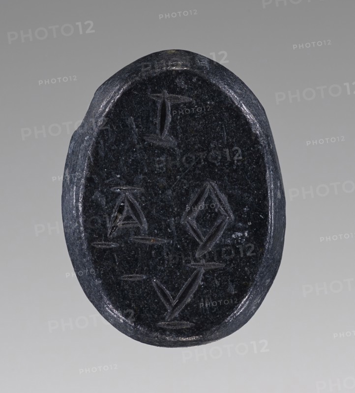 Engraved Gem, Roman Empire; 2nd - 4th century; Rock; 1.7 x 1.3 cm, 11,16 x 1,2 in