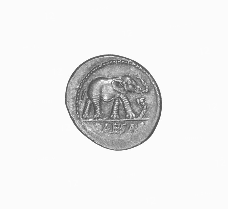 Denarius; Rome, Lazio Italy; 1st century B.C; Silver; 0.004 kg, 0.0088 lb