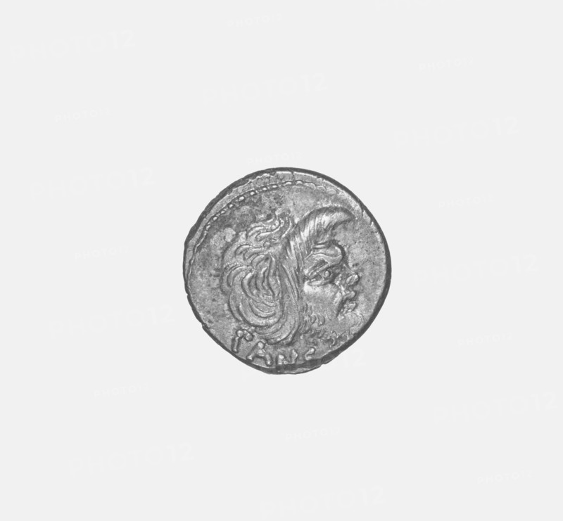 Denarius; Rome, Lazio Italy; 1st century B.C; Silver; 0.004 kg, 0.0088 lb