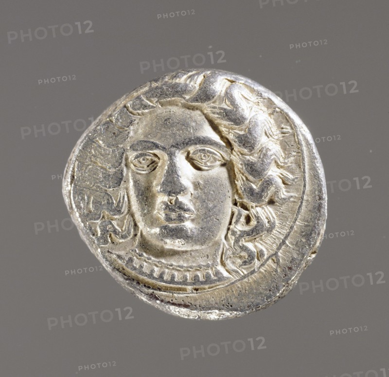 Coin; Tarsus, Cilicia, Turkey; about 379 - 373 B.C; Silver