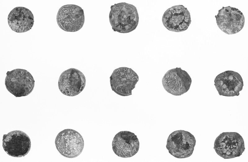 Trebizond Coin; about 13th century; Silver, Byzantine Coinage of the empire of Trebizonds