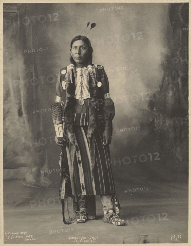 Pablino Diaz, Kiowa; Adolph F. Muhr, American, died 1913, Frank A. Rinehart, American, 1861 - 1928, 1899; Platinum print