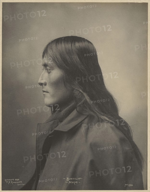 Bartelda, Apache; Adolph F. Muhr, American, died 1913, Frank A. Rinehart, American, 1861 - 1928, 1899; Platinum print