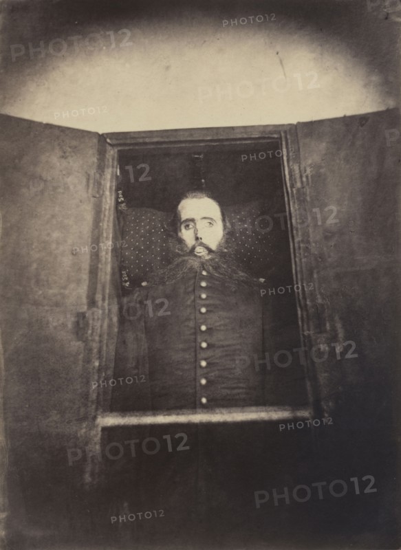 Corpse of Emperor Maximillian; François Aubert, French, 1829 - 1906, June 1867; Albumen silver print