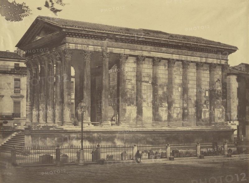 Eglise de la Madeleine, Paris; Bisson Frères, French, active 1840 - 1864, Paris, France; about 1854 - 1864; Albumen silver