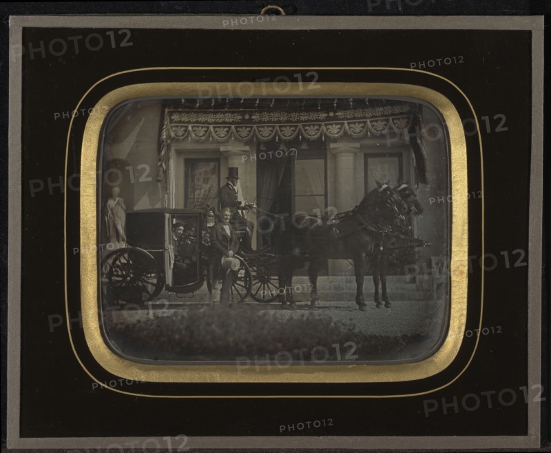 Scene at Beaulieu; Jean-Gabriel Eynard, Swiss, 1775 - 1863, 1850; Daguerreotype
