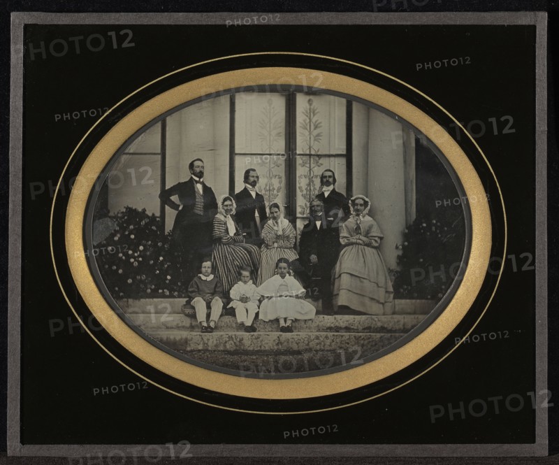 Members of the Eynard Family and Friends; Jean-Gabriel Eynard, Swiss, 1775 - 1863, about 1846; Daguerreotype
