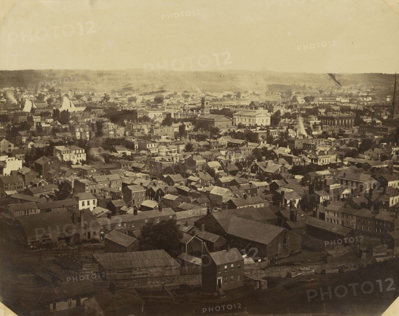 Troy, New York; Silas A. Holmes, American, 1820 - 1886, Troy, New York, United States; 1855 - 1861; Albumen silver print