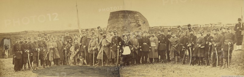 Garde Nationale, 147e Bataillon, Lt-Colonel Louis Noir; André Adolphe-Eugène Disdéri, French, 1819 - 1889, Paris, France; 1870