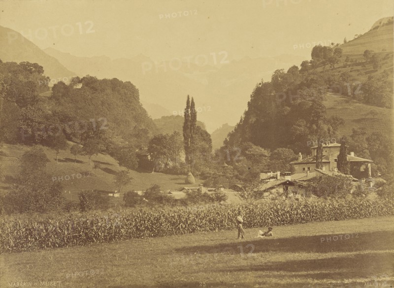 Allevard; V. Muzet, French, active 1860s, Allevard, France; 1860; Albumen silver print