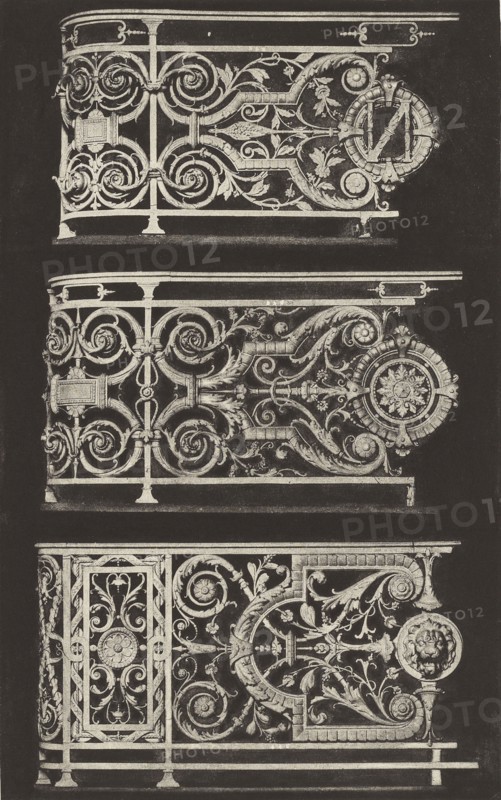Pavillon de Flore; Édouard Baldus, French, born Germany, 1813 - 1889, Paris, France; about 1868; Heliogravure; Sheet: 45 x 31.5