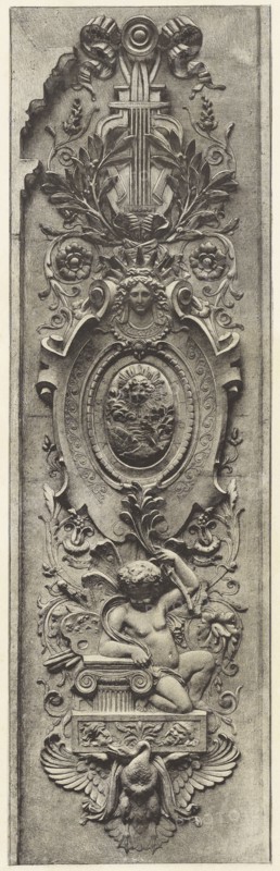 Louvre, Façade sur le Quai, Édouard Baldus, French, born Germany, 1813 - 1889, Paris, France; about 1868; Heliogravure; Sheet