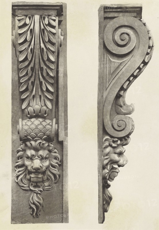 Tuileries; Édouard Baldus, French, born Germany, 1813 - 1889, Paris, France; about 1868; Heliogravure; Sheet: 45 x 31.5 cm