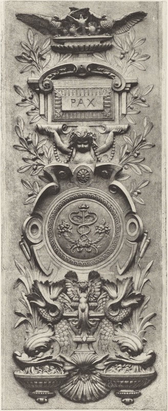Louvre, Façade sur le Quai, Édouard Baldus, French, born Germany, 1813 - 1889, Paris, France; about 1868; Heliogravure; Sheet