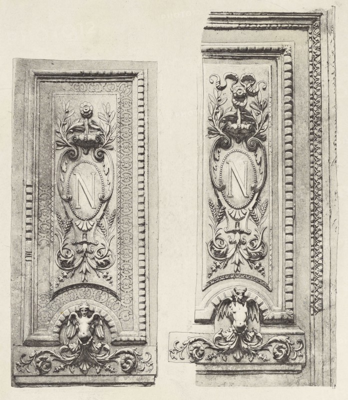 Louvre, Façade sur le Quai, Édouard Baldus, French, born Germany, 1813 - 1889, Paris, France; about 1868; Heliogravure; Sheet