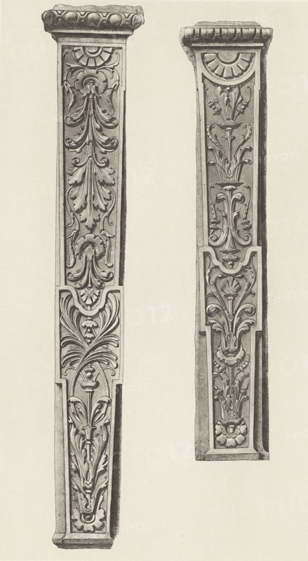 Louvre et Tuileries, Façade sur le Quai, Édouard Baldus, French, born Germany, 1813 - 1889, Paris, France; about 1868