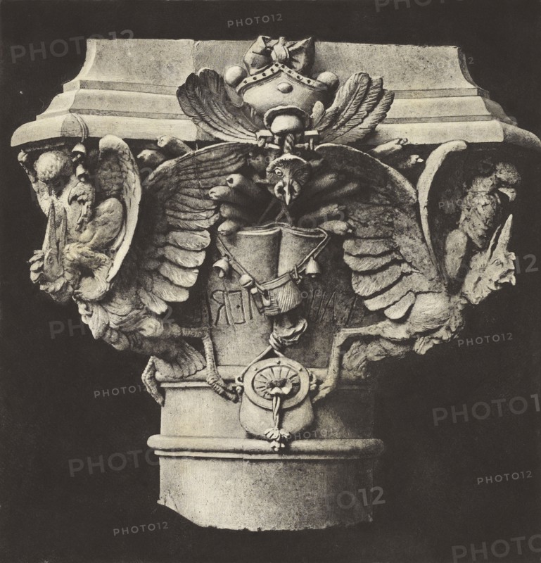 Nouveau Louvre, Manège, Édouard Baldus, French, born Germany, 1813 - 1889, Paris, France; about 1868; Heliogravure; Sheet: 45