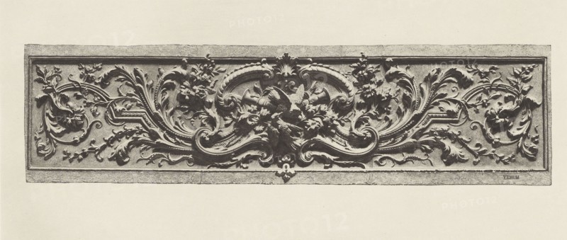 Ministère d'État, Salon Théâtre, Édouard Baldus, French, born Germany, 1813 - 1889, Paris, France; about 1868; Heliogravure