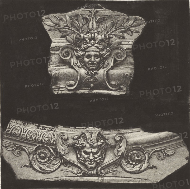 Ministère d'État, Escalier de la Bibliothèque, Édouard Baldus, French, born Germany, 1813 - 1889, Paris, France; about 1868