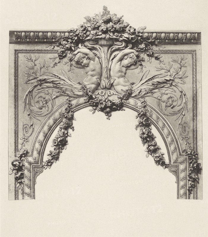 Grands Appartements des Tuileries; Édouard Baldus, French, born Germany, 1813 - 1889, Paris, France; about 1868; Heliogravure