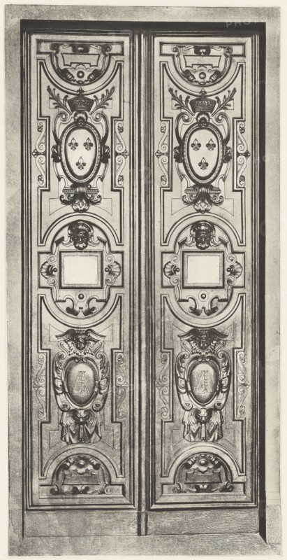 Galerie d'Apollon; Édouard Baldus, French, born Germany, 1813 - 1889, Paris, France; about 1868; Heliogravure