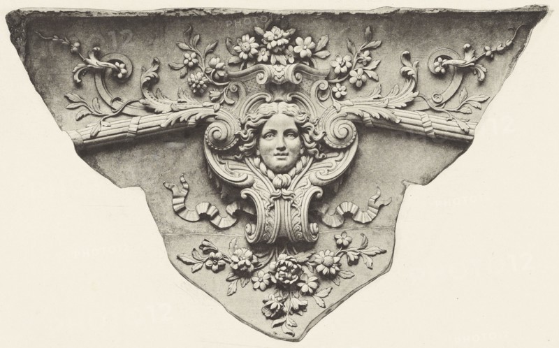 Ministère d'État, Salon Théâtre, Édouard Baldus, French, born Germany, 1813 - 1889, Paris, France; about 1868; Heliogravure