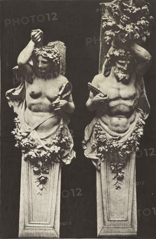 Ministère d'État, Salon d'Angle, Édouard Baldus, French, born Germany, 1813 - 1889, Paris, France; about 1868; Heliogravure