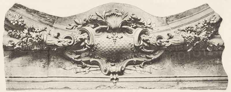 Ministère d'État, Salon Théâtre, Édouard Baldus, French, born Germany, 1813 - 1889, Paris, France; about 1868; Heliogravure