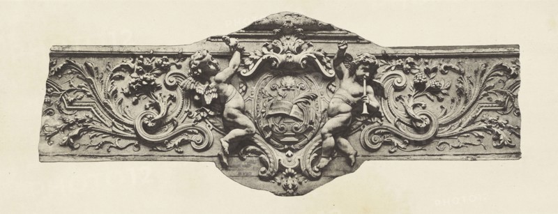 Ministère d'État, Salon Théâtre, Édouard Baldus, French, born Germany, 1813 - 1889, Paris, France; about 1868; Heliogravure