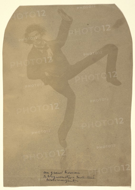 Photomontage of Félix Nadar; Nadar, Gaspard Félix Tournachon, French, 1820 - 1910, 1855 - 1860; Salted paper print