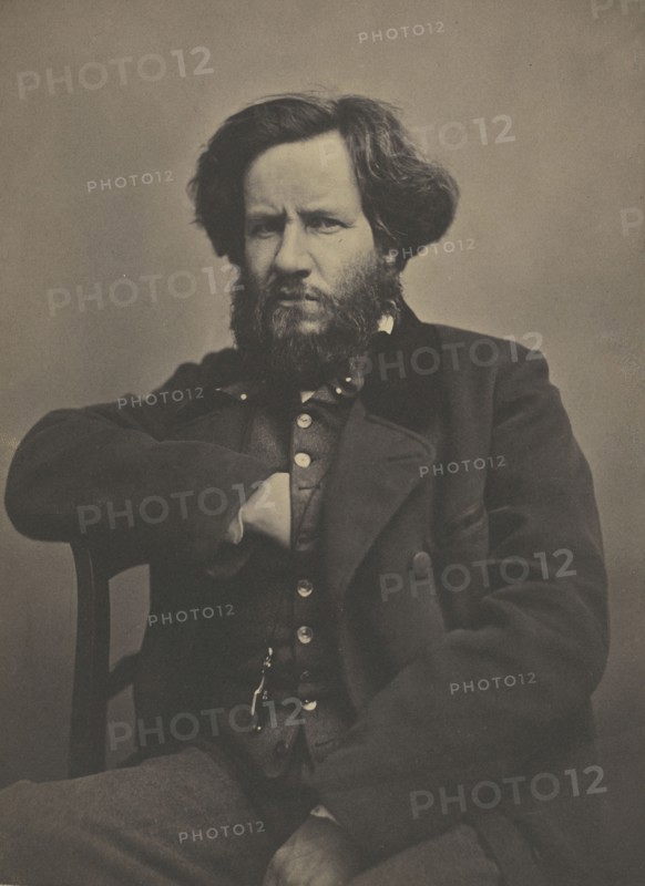 Auguste Luchet; Nadar, Gaspard Félix Tournachon, French, 1820 - 1910, 1855 - 1859; Salted paper print; 21.6 x 15.5 cm