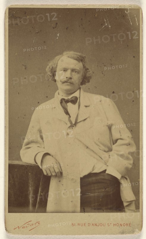 Félix Tournachon, self-portrait; Nadar Gaspard Félix Tournachon, French, 1820 - 1910, negative 1861 - 1864; print 1878; Albumen