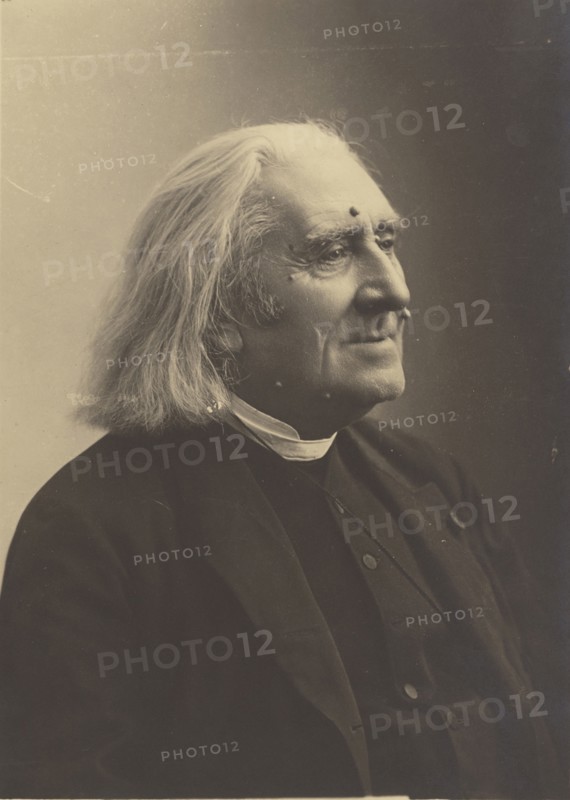 Franz Liszt; Nadar, Gaspard Félix Tournachon, French, 1820 - 1910, Paul Nadar, French, 1856 - 1939, 1886; Gelatin silver print