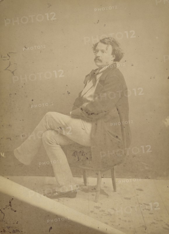 Self Portrait Félix Nadar; Nadar, Gaspard Félix Tournachon, French, 1820 - 1910, negative 1854; print 1870 - 1879; Albumen