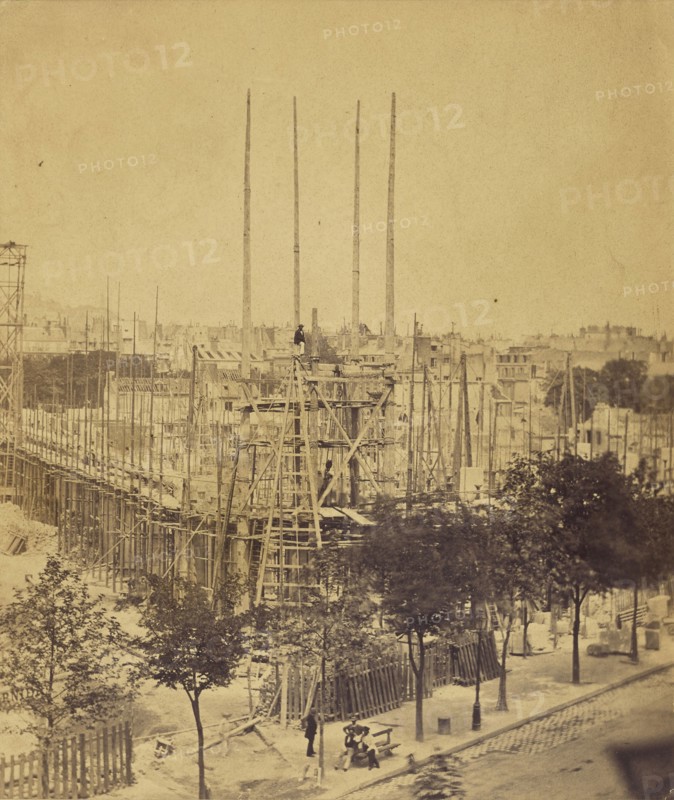 Hotel de la Saix; Nadar, Gaspard Félix Tournachon, French, 1820 - 1910, 1861; Albumen silver print