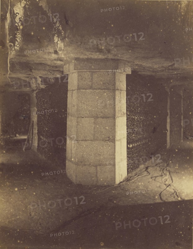 View underground; Nadar, Gaspard Félix Tournachon, French, 1820 - 1910, 1861; Albumen silver print