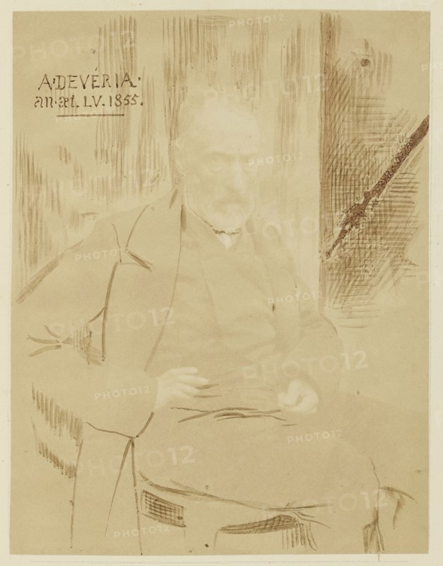 Achille Devéria; Achille Devéria, French, 1800 - 1857, or Théodule Devéria, French, 1831 - 1871, 1855; Salted paper print