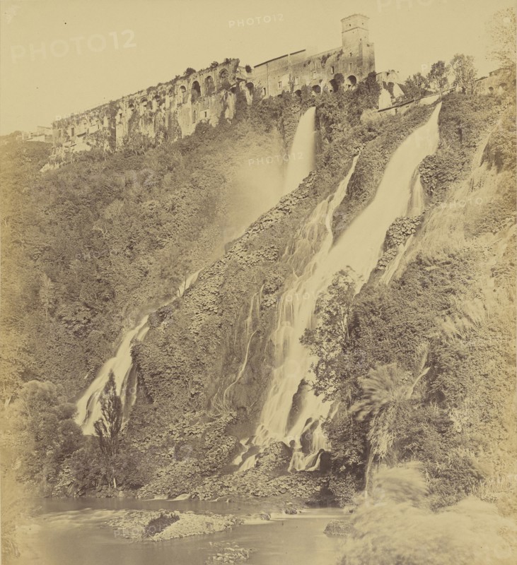 Cascatelle at the Villa of Maecenas - Tivoli; Robert Macpherson, Scottish, 1811 - 1872, 1850s; Albumen silver print
