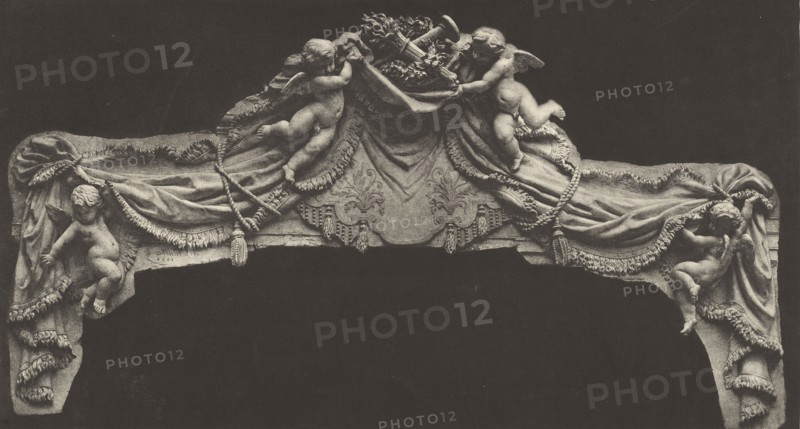 Ministère d'État. Salon Théatre; Édouard Baldus, French, born Germany, 1813 - 1889, negative about 1865; print 1869