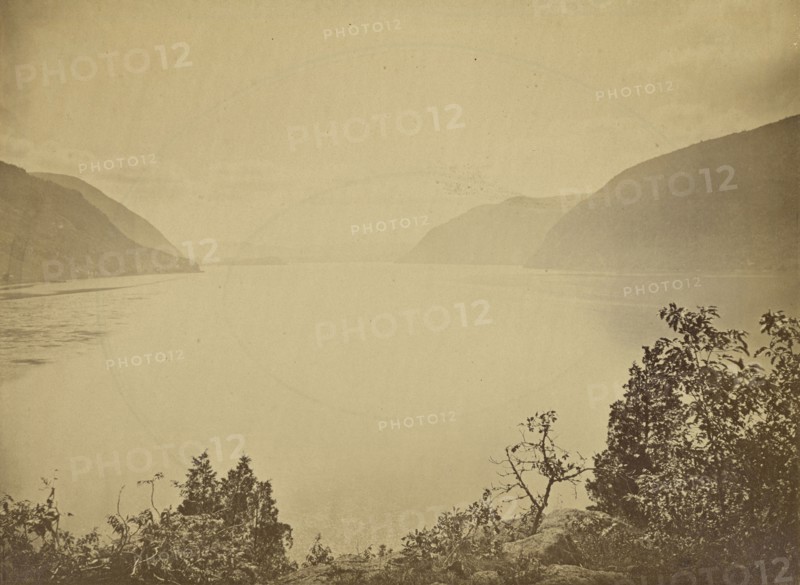 Hudson River Highlands; John Coates Browne, American, 1838 - 1918, 1864 - 1865; Albumen silver print