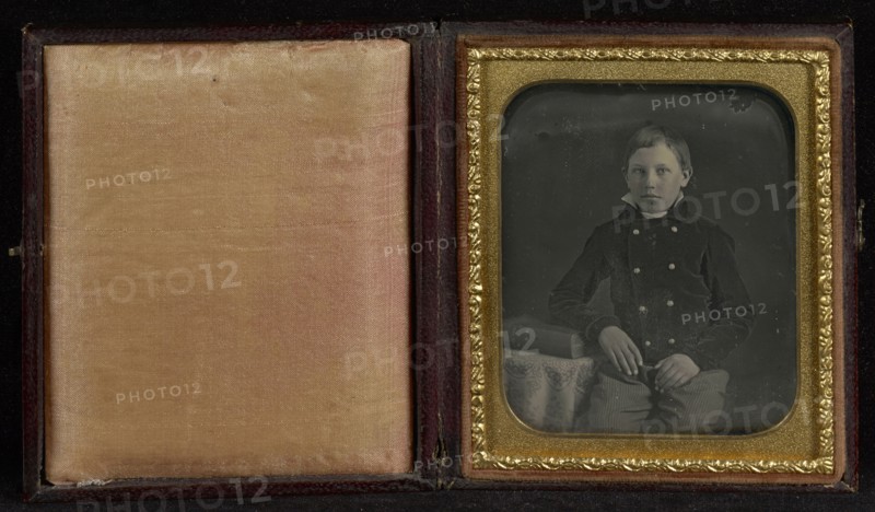Portrait of a Boy , Brother of Jacob M. Porter; American; 1853; Daguerreotype