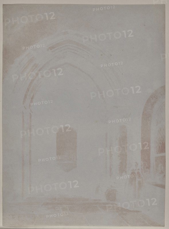 Copy of an engraving; William Henry Fox Talbot, English, 1800 - 1877, 1839; Photogenic drawing negative; 16 × 11.7 cm