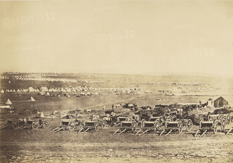 Plateau of Sebastopol III; Roger Fenton, English, 1819 - 1869, 1855; published January 1, 1856; Salted paper print; 24.3 × 34.8