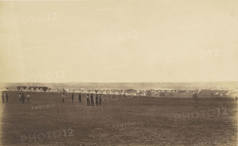 Plateau of Sebastopol VII; Roger Fenton, English, 1819 - 1869, 1855; published January 1, 1856; Salted paper print; 21.9 × 35.7