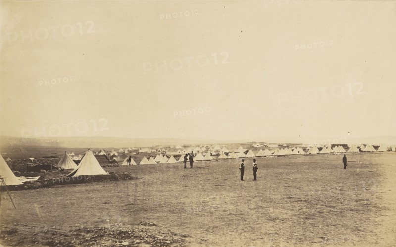 Plateau of Sebastopol V; Roger Fenton, English, 1819 - 1869, 1855; published January 1, 1856; Salted paper print; 22.2 × 35.9