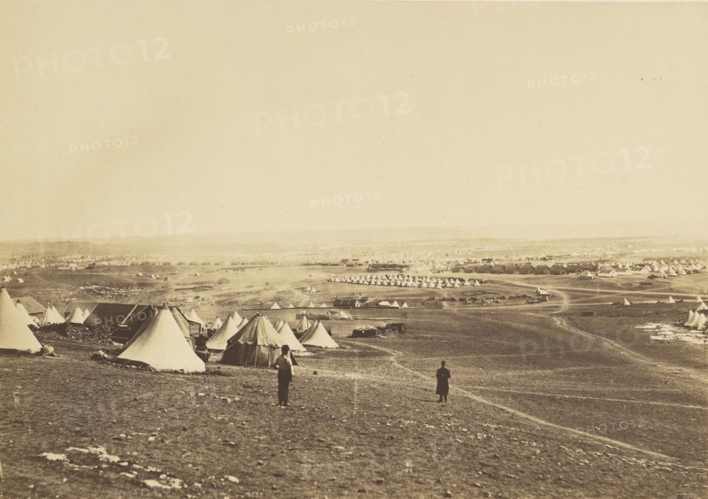 Plateau of Sebastopol I; Roger Fenton, English, 1819 - 1869, 1855; published January 1, 1856; Salted paper print; 37.5 × 27.9