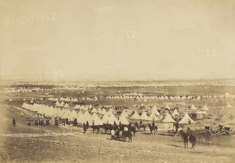 Plateau of Sebastopol II; Roger Fenton, English, 1819 - 1869, 1855; published January 1, 1856; Salted paper print; 24.4 × 35.1